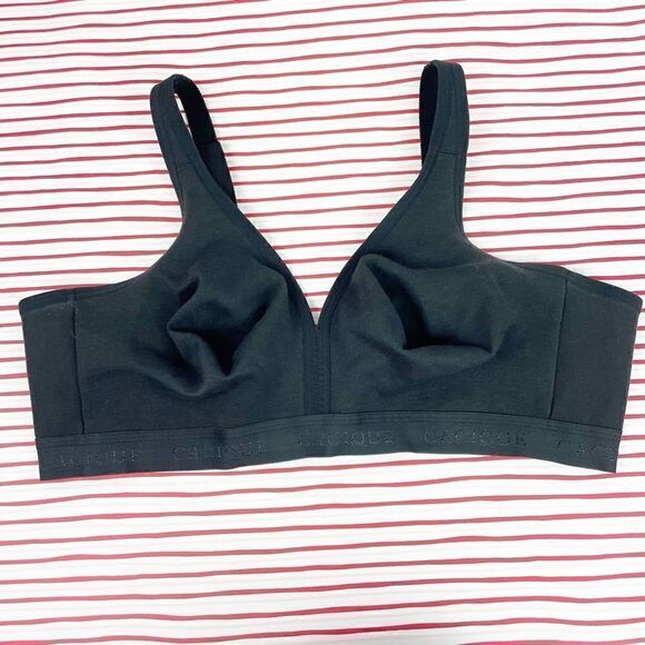 BUY 1 GET 1 FREE Black cacique 44c unlined full coverage no wire - Picture 1 of 9